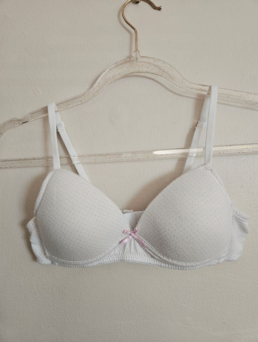 Primark Girls Pink and White Training Tween Bras Bundle (4) Size 30AA - Picture 4 of 9